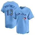 Men's No.13 Buck Martinez Toronto Blue Jays Blue Limited Powder Alternate Jersey