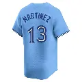 Men's No.13 Buck Martinez Toronto Blue Jays Blue Limited Powder Alternate Jersey