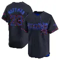 Men's No.23 Jeff Hoffman Toronto Blue Jays Black Limited 2024 City Connect Jersey