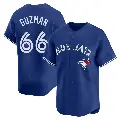 Men's No.66 Juan Guzman Toronto Blue Jays Royal Limited Alternate Jersey