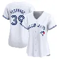 Women's No.39 Trey Yesavage Toronto Blue Jays White Limited Home Jersey