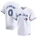 Youth No.0 Giaconino Lasaracina Toronto Blue Jays White Limited Home Jersey