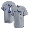 Youth No.13 Buck Martinez Toronto Blue Jays Gray Limited Away Jersey