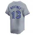 Youth No.13 Buck Martinez Toronto Blue Jays Gray Limited Away Jersey