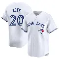 Youth No.20 Sean Keys Toronto Blue Jays White Limited Home Jersey