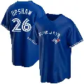 Youth No.26 Willie Upshaw Toronto Blue Jays Royal Replica Alternate Jersey