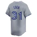 Youth No.31 Cam Eden Toronto Blue Jays Gray Limited Away Jersey