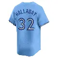 Youth No.32 Roy Halladay Toronto Blue Jays Blue Limited Powder Alternate Jersey