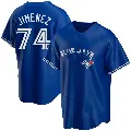 Youth No.74 Eloy Jimenez Toronto Blue Jays Royal Replica Alternate Jersey