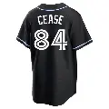 Youth No.84 Dylan Cease Toronto Blue Jays Black Replica Fashion Out Jersey